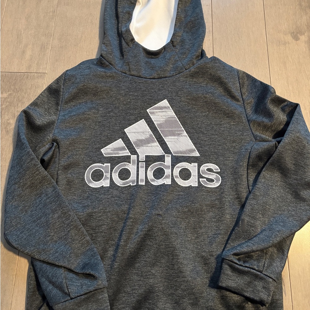 Adidas Gray Hoodie YOUTH
